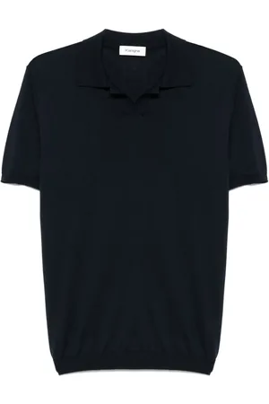 KANGRA CASHMERE Fein geripptes T-Shirt