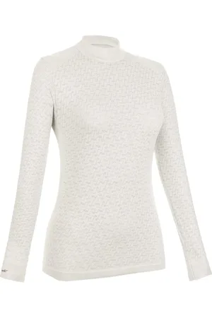 LAMUNT Pullover mit Monogramm-Print