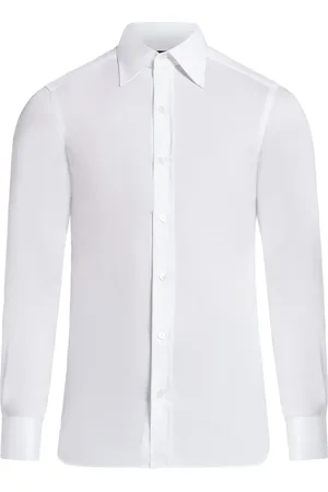 Tom Ford Hemd mit Spreizkragen