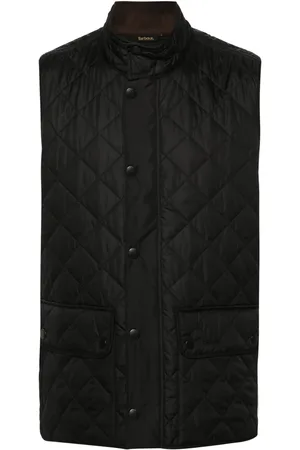 Barbour Logo-Weste mit Rautensteppung