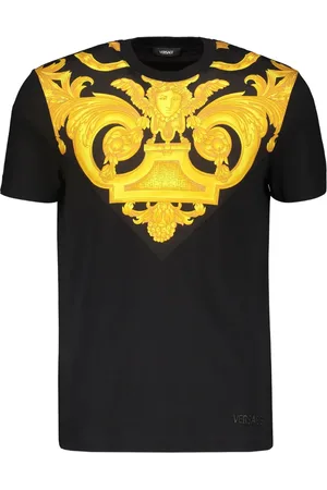 VERSACE T-Shirt mit Barocco-Print