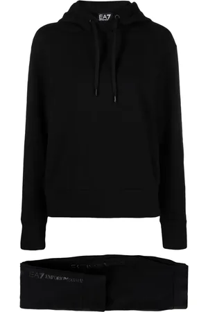 EA7 Jogginganzug mit Logo-Print