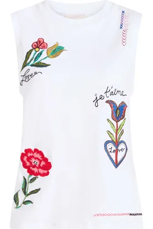 Cinq A Sept T-Shirt mit Summer of Love-Print