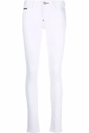 Philipp Plein Hoch sitzende Skinny-Jeggings