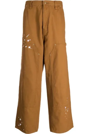 Izzue Gerade Hose mit Farbklecksen