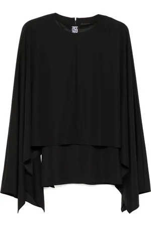 GOEN.J Drapiertes Cape-Tanktop