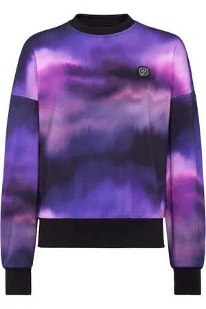 Philipp Plein Sweatshirt mit Batik-Print