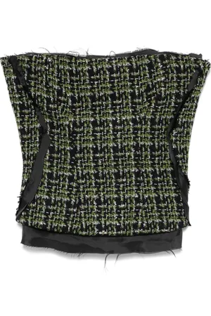 OTTOLINGER Tweed-Corsage im Deconstructed-Look