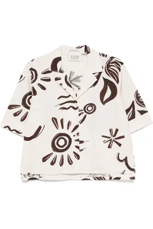 Scotch&Soda Hemd mit Blumen-Print