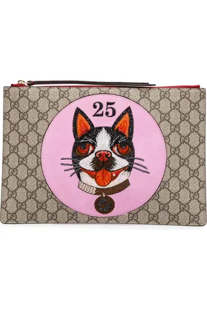 Gucci 2000-2015 GG Supreme Bosco Clutch