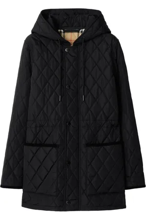 Burberry Gesteppte Kapuzenjacke