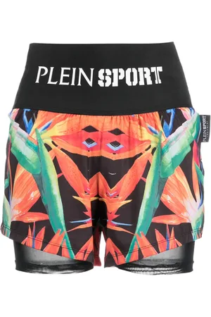 Philipp Plein Laufshorts im Layering-Look