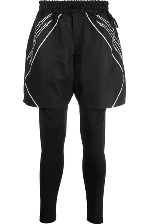 Philipp Plein Tiger Court Lauf-Shorts