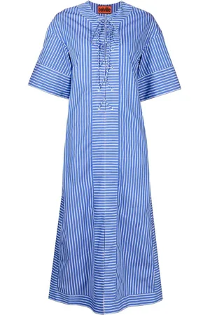 Colville Midikleid mit Schnürung