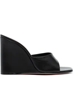 Amina Muaddi Lupita Wedge-Mules 95mm