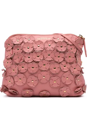 Burberry 2000-2017 The Petal Fold Over Umhängetasche aus Leder