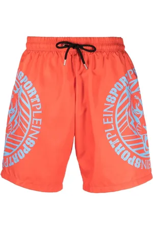 Philipp Plein Badeshorts mit Tiger-Print