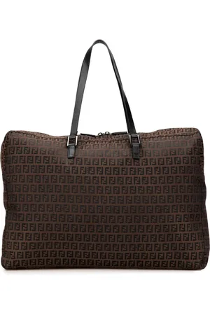 Fendi 2000-2010 Tasche aus Zucchino Canvas