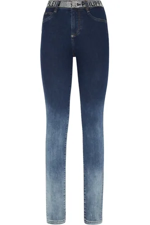 Philipp Plein Skinny-Jeans mit Kristallen