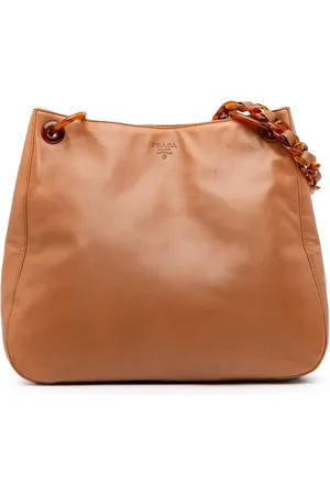 Prada 2010-2024 Schultertasche aus Leder