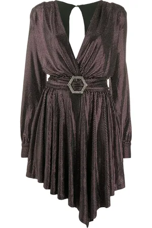 Philipp Plein Kleid im Metallic-Look