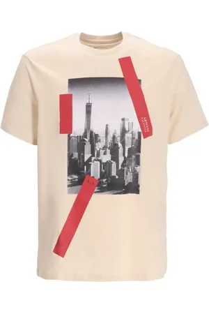 Armani Exchange T-Shirt mit Logo-Print