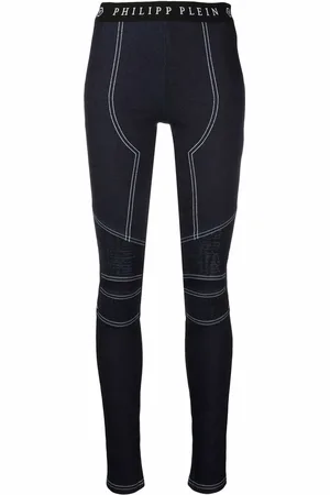 Philipp Plein Jeggings mit hohem Bund