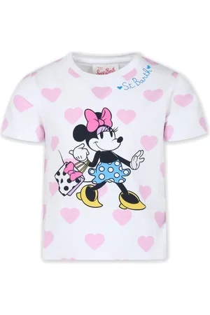 MC2 SAINT BARTH X Disney T-Shirt mit Herzmotiv