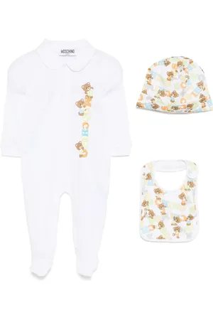 Moschino Strampler mit grafischem Print (3er-Set)