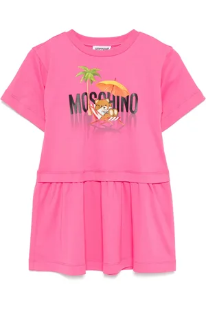 Moschino Kleid mit Logo-Print