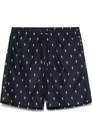 Neil Barrett Micro Bolts Badeshorts
