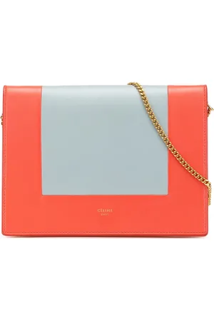 Céline 2017 Frame Portemonnaie aus Leder mit Kettenriemen