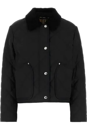 Burberry Gesteppte Cropped-Jacke