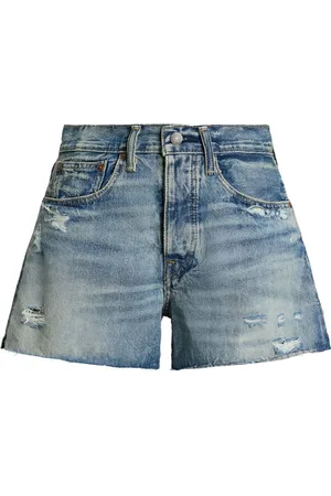 Ralph Lauren Jeans-Shorts im Distressed-Look