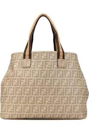 Fendi 2000-2010 Zucca Spalmati Tote Bag