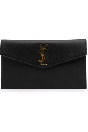 Saint Laurent 2019 Grain de Poudre Uptown Pouch Clutch