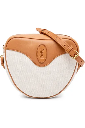 Saint Laurent 2021 Sac Coeur Umhängetasche aus Canvas