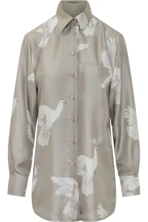 Stella McCartney Hemd mit Tauben-Print