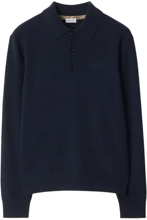 Burberry Poloshirt mit Kaschmiranteil