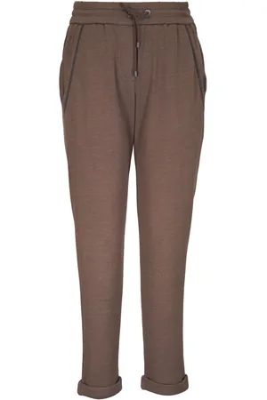 Brunello Cucinelli Chocolate Brown Leggings