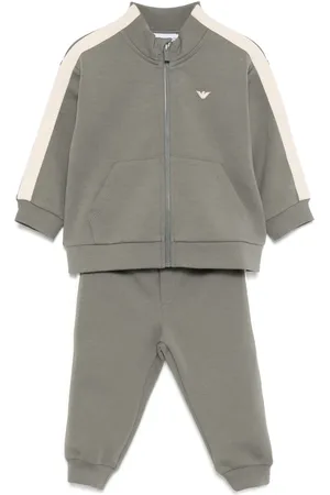 Emporio Armani Jogginganzug mit Logo-Streifen
