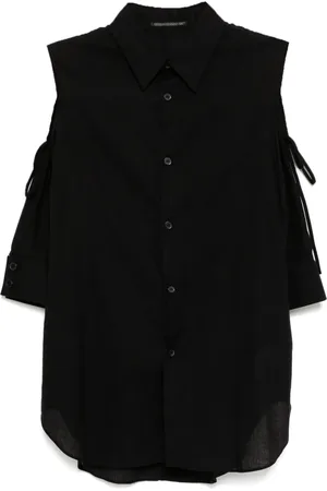 YOHJI YAMAMOTO Hemd mit asymmetrischen Schultern