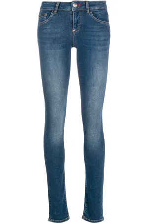 Philipp Plein Skinny-Jeans mit Kristallen