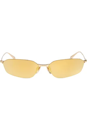 Balenciaga Sonnenbrille mit sechseckigem Gestell