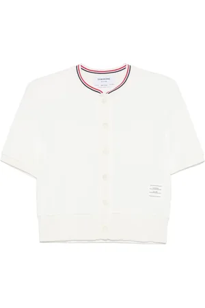 Thom Browne Cardigan mit RWB-Streifen