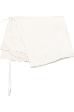 BLUMARINE Shorts mit drapiertem Einsatz