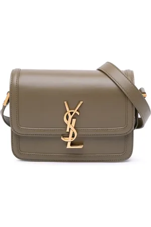 Saint Laurent 2021 kleine Solferino Satchel In Box Umhängetasche aus Kalbsleder