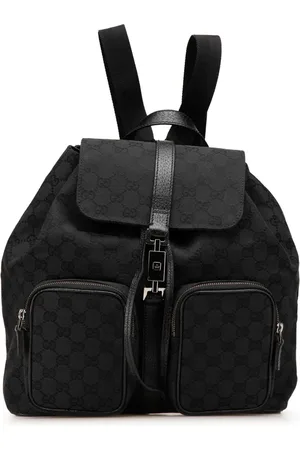 Gucci 2000-2015 Jackie Rucksack aus GG Canvas