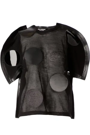 JUNYA WATANABE Strukturiertes T-Shirt mit Punkten