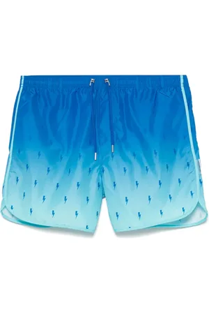 Neil Barrett Micro Bolts Badeshorts